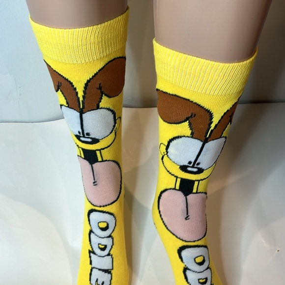 Garfield Character Odie The Dog Cotton Unisex Socks - Picture 6 of 8